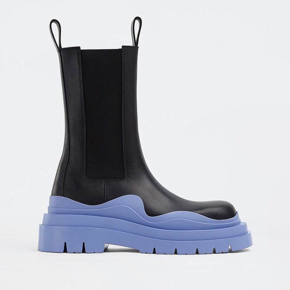 Two Tone Slip-On Chelsea Boots